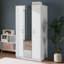 Armoire-penderie à 3 portes avec armoire, armoire et tiroirs-805130461