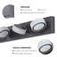 Luminaire de salle de bain 5 lumières DEL Modern