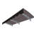 79" X 34" Polycarbonate Canopy For Door With Aluminum Alloy Bracket And Valance Wooden House - Uv50+ Blocking Window Entrance, Awning 0.137" Thick Roof & Protection-1166519736