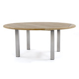 Outdoor Round Teak Dining Table