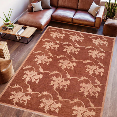 Kellyanna Wool Floral Indoor Rug