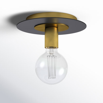 Single Light Semi Flush Mount