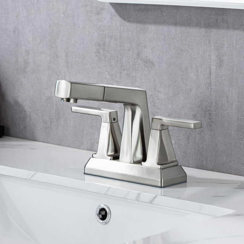Centerset 2-handle Bathroom Faucet