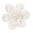 Handmade Cream Ceramic Flower Wall Decor Accent