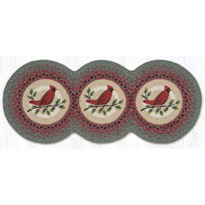  Chemin de table Holly Cardinal