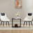Yaden Tufted Swivel Upholstered Dining Chair-1445524907