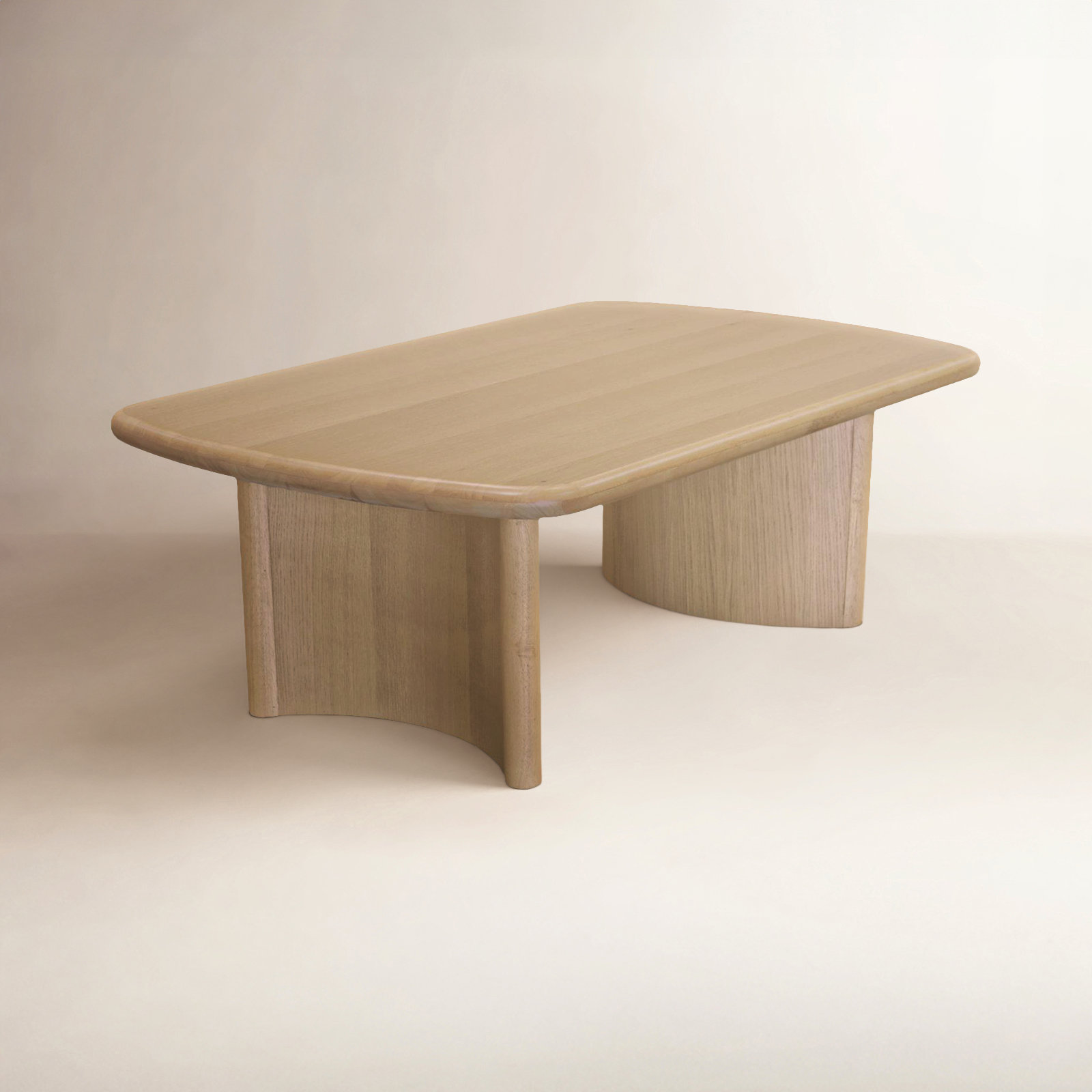 Circa 50" Coffee Table, Light Oak