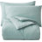 Washed Microfiber Bedding Polyester Comforter-81915318-81915315