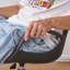Chaise de bureau avec roulettes Chaise de travail Siège pivotant réglable avec accoudoirs fixes en similicuir et chaises de bureau pour bureau personnel-523860941