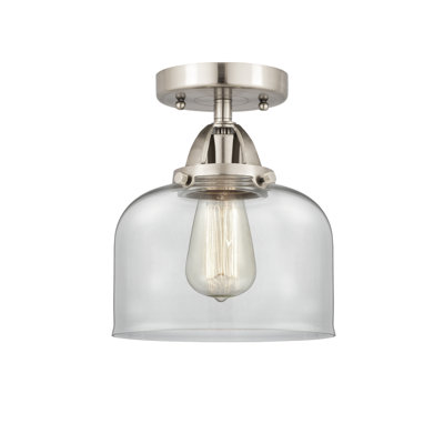 Glass Semi Flush Mount