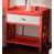 Coral/Distressed White