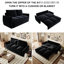 3 lits convertibles, velours de 70,9 po avec des pieds en métal, 21 coussins et une couverture en contreplaqué multifonctionnel,-1587021202-1587021203