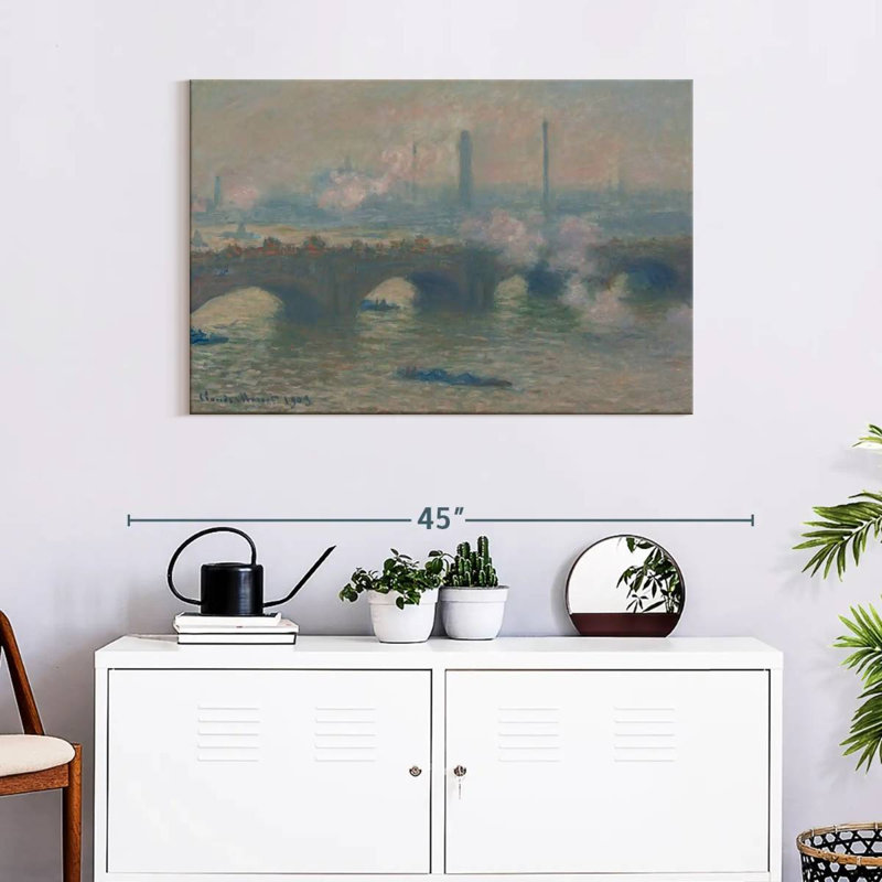 Lilie Waterloo Bridge, 24" H x 36" W