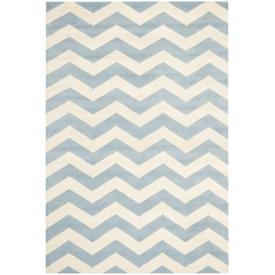 Fegley Chevron Wool Hand Woven Area Rug