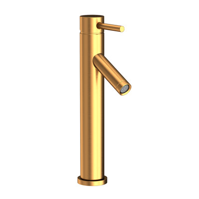 East Linear Single Hole Vessel Faucet