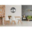 Jesalee Glass Wall Clock