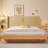 Classic Fluted  Queen Headboard - Minimalist Textured Design-918669390