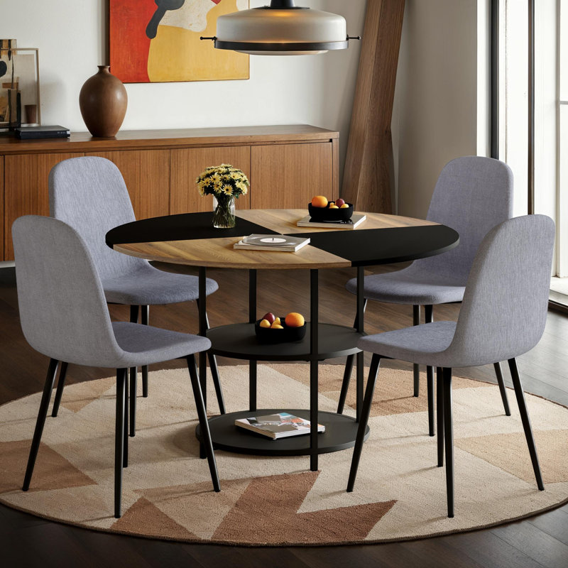 Ensemble de table de salle à manger 47,3 "et 4 chaises
