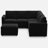 Aubade L-Shaped Modular Storage Sofa Set-685544387