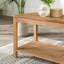Sunflower solid wood coffee table-1638289221