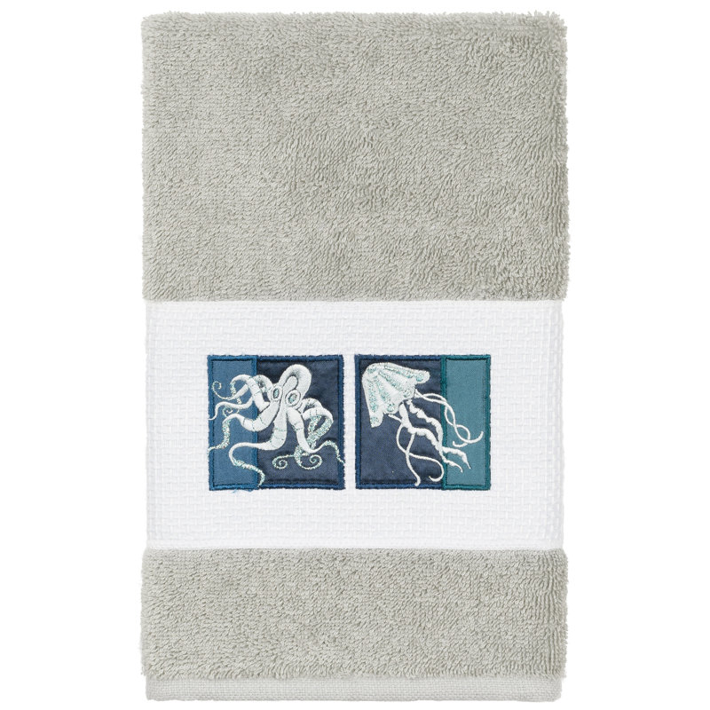 Ensemble de serviettes 3 pièces AVA, Gris clair, 1 Piece Hand Towel