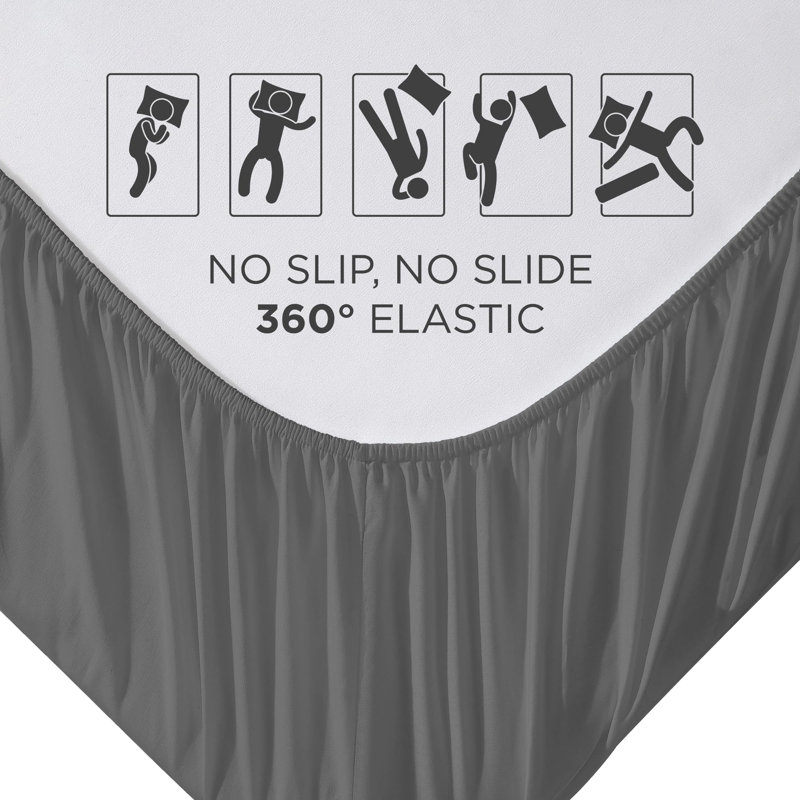 Royale Linens | Ultra Soft Brushed Microfiber | Hotel Luxury Bottom Sheets | Wrinkle Free & Fade Resistant | Deep Pocket Only