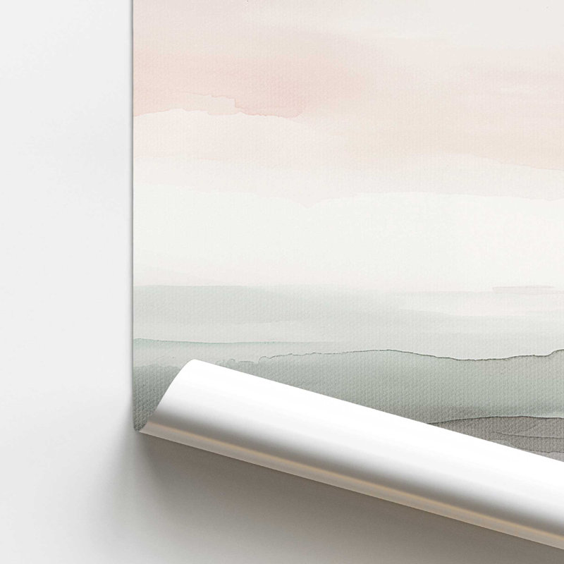 «Peach Tranquility III», reproduction, Sans cadre, papier, H 20 po x l 16 po