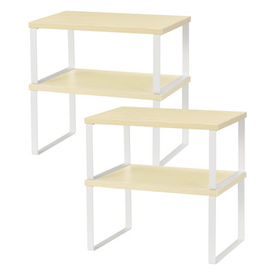 Wood Cabinet Shelving Rack