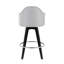 Tabouret de comptoir pivotant de 26 po