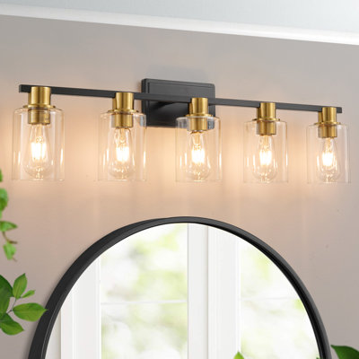 Middlewich 5 - Light Dimmable Vanity Light