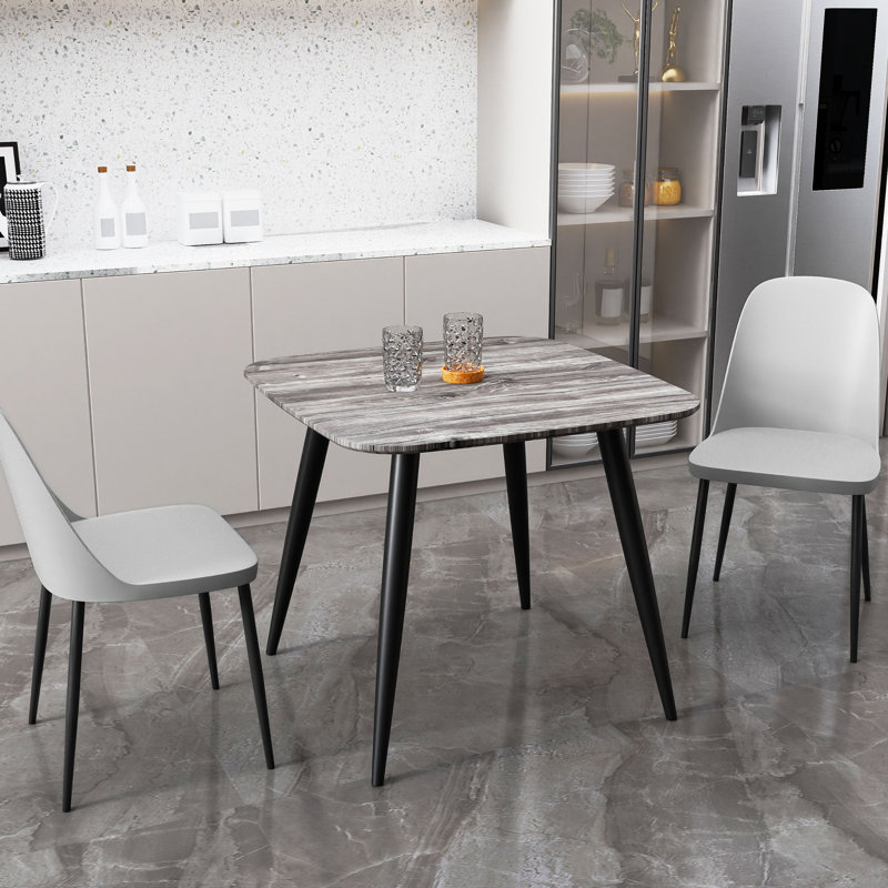 Kalie PAIR of Dining or kitchen chairs, Grey
