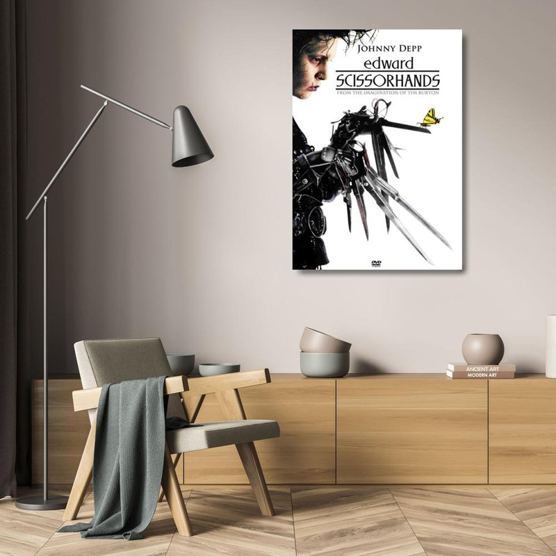 Edward Scissorhands, 24" H x 17" W