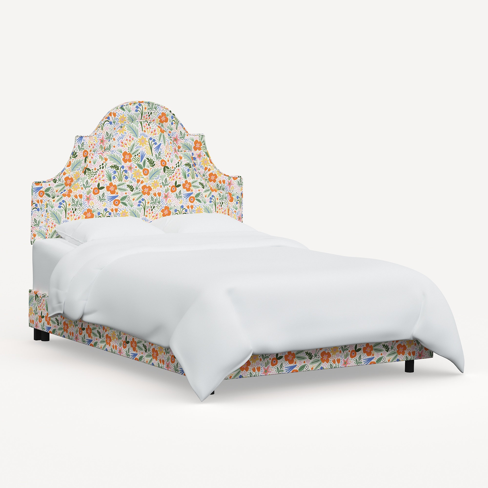 Rifle Paper Co. x Cloth & Company Marion Bed, Rpc Merida Multi Linen, Full/Double