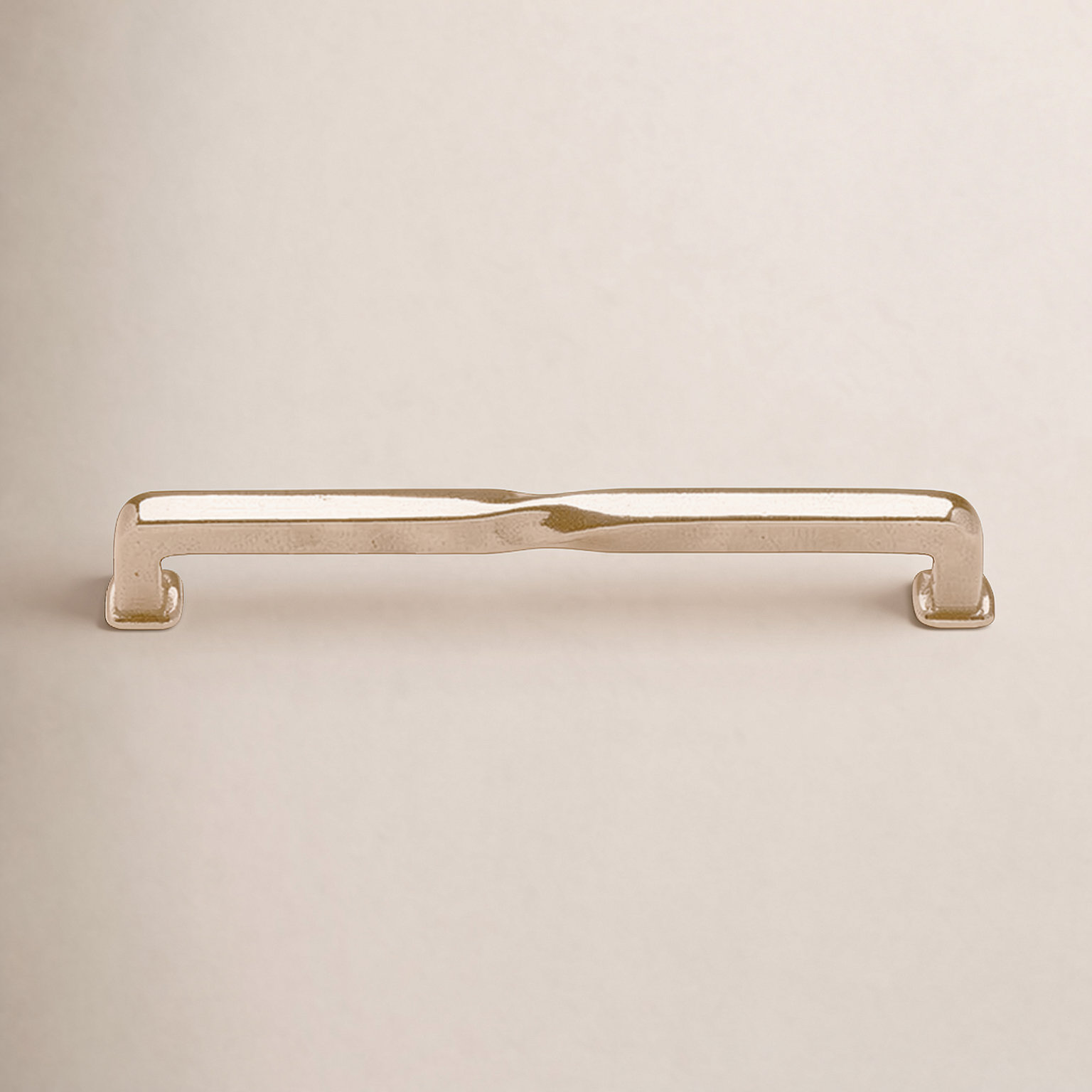Twisted Cabinet Bar Pull, Silicon Bronze Brushed