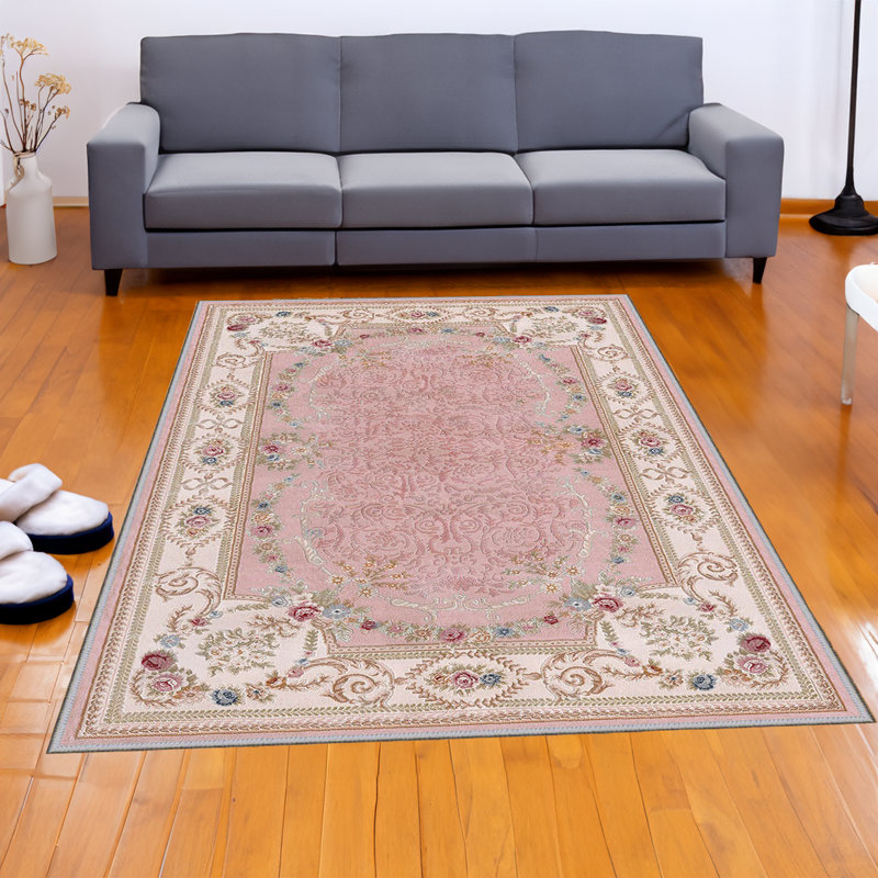 Tapis rectangulaire unique de 5 pi 3 po x 7 pi 7 po Finvoy