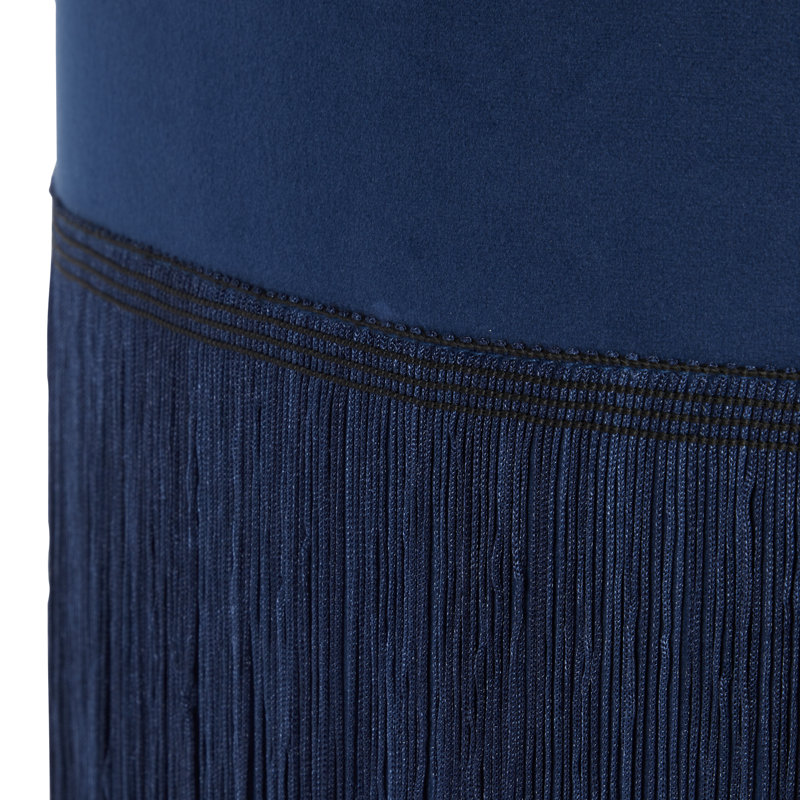 Repose-pieds de 16 po de largeur Alouff, Bleu royal