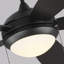 Ventilateur de plafond standard à 5 pales de 52 po avec chaînette et ensemble d'éclairage inclus Stembridge-1033921719-1041643881