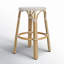 Tabouret de bar et de comptoir en rotin tissé à la main Alastair-799526596-799526606