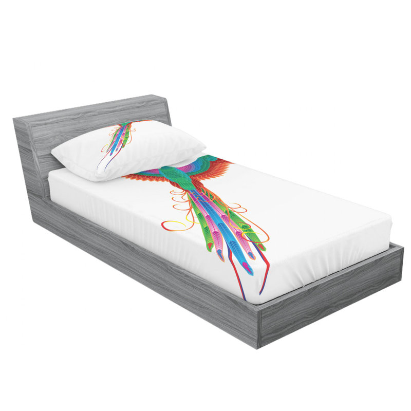 Microfiber Sheet Set, Twin XL Sheet Set with Fitted Sheet