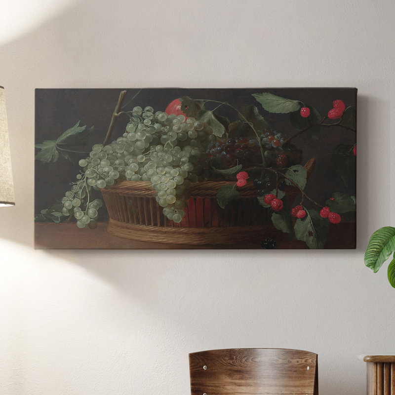 Botanical Series-CDLXXXVI- Gallery Wrapped Canvas -Ready to Hang, 16" H x 32" W