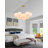13 - Light Dimmable Globe Chandelier