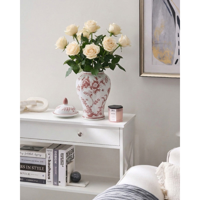 Handmade Porcelain Ginger Jar