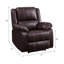 Fauteuil inclinable rembourré motorisé Hagar-1069156814-1030596060