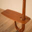 Lampe sur pied à plateau en bois girafe Soild