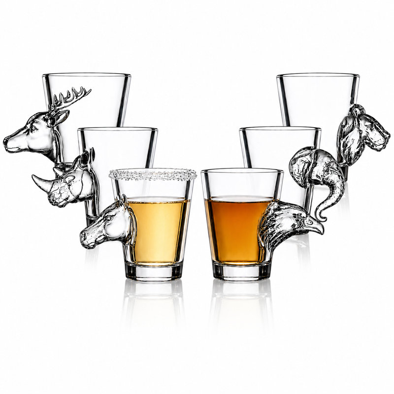Verres à liqueur assortis (2 oz)