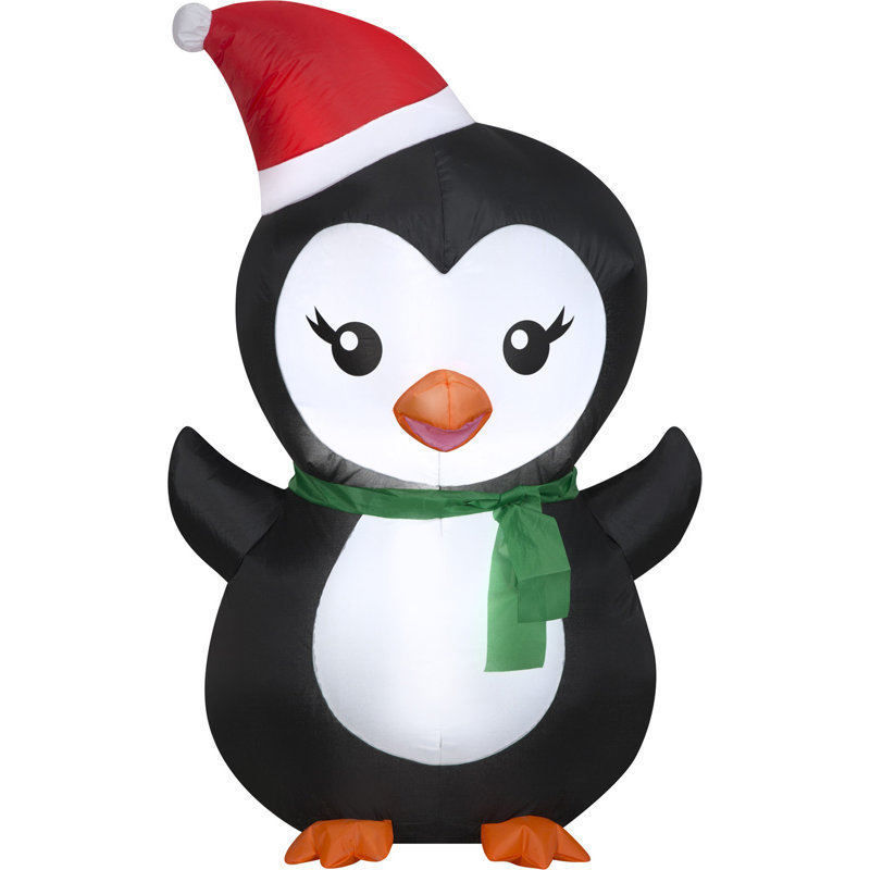 Petit pingouin soufflé à l'air