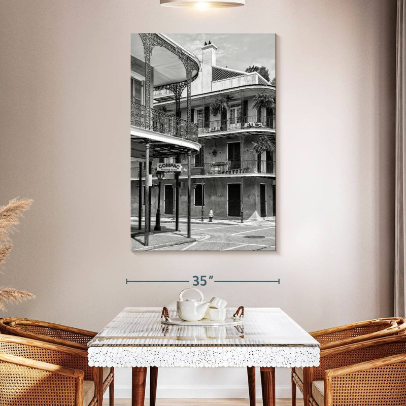 Aime Black NOLA - General Store, 51" H x 34" W