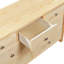 Commode 7 tiroirs avec miroir Natural