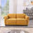 68.5 Inch Length Modular Chenille Sofa With Sturdy Iron Frame, Ideal For Living Room And Bedroom Comfort