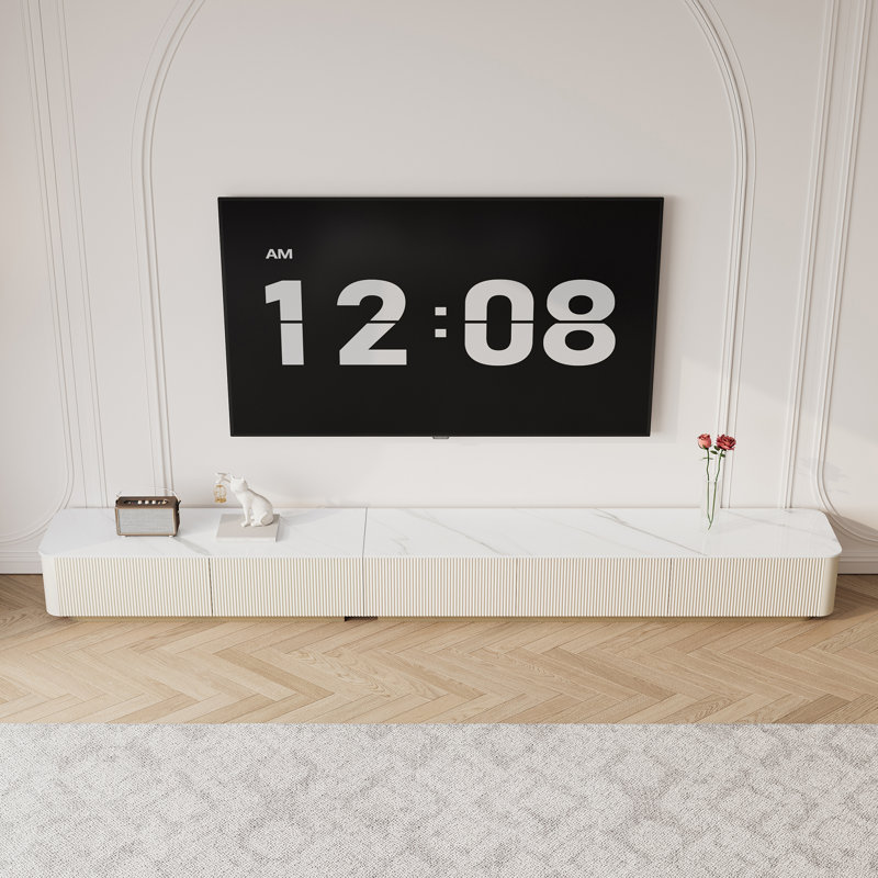 Meuble télé Composable, H 13,78 po x L 118 po x l 15,75 po